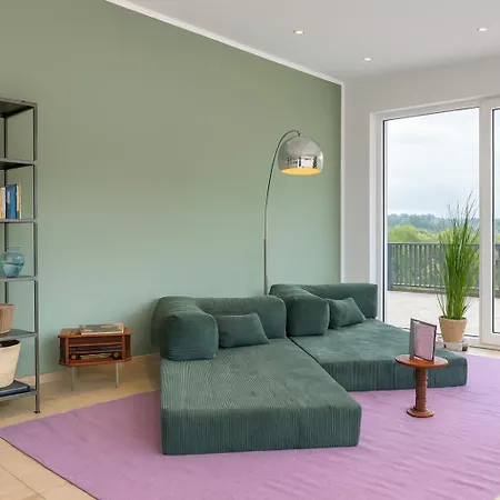 Penthouse Vogelnest 130 Qm - Bbq - Dachterrasse Lägenhet *